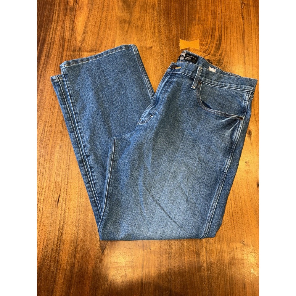 Ariat Rebar M4 Jeans Blue Relaxed Boot Cut Denim 38 x 32